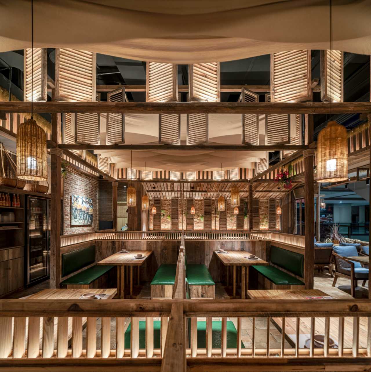 中古风东南亚料理餐厅